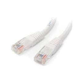 StarTech.com 25 ft White Molded Cat5e UTP Patch Cable