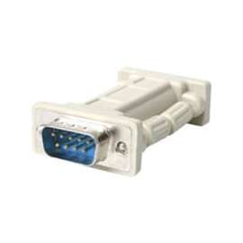 StarTech.com DB9 RS232 Serial Null Modem Adapter - M/F