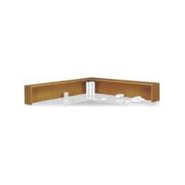 Bush Business Furniture Series C Reception L-Shelf in Natural Cherry