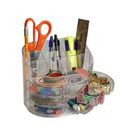 Officemate Plastic Double Supply Organizer