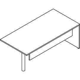 Lacasse Concept 300 Sahara Desking Unit