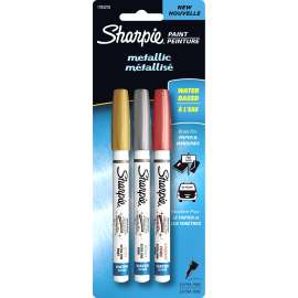 Sanford Sharpie Metallic Glitter Paint Markers