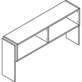 Lacasse Hutch with Open Back, Adjustable Sides - 36" H