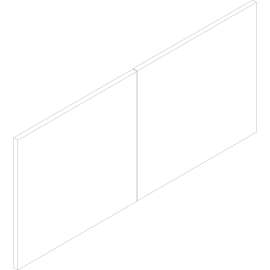 Lacasse Sets of 2 Door for Hutch
