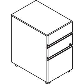 Lacasse Mobile Pedestal - 3-Drawer