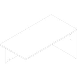 Lacasse Rectangular Surface-return with Modesty Panel