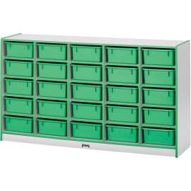 Jonti-Craft Rainbow Accents Cubbie Mobile Storage