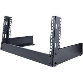StarTech.com 4U 19" Desktop Open Frame Rack - 2-Post Free-Standing Network Rack - Switch/Patch Panel/Router/Data/AV/IT/Computer Equipment