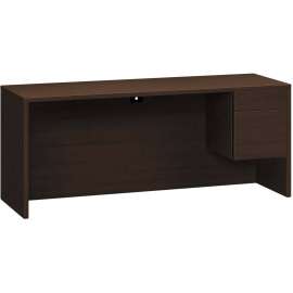 HON Brigade 700 Series Lateral File, 3 Legal/Letter-Size File Drawers, Black, 42" x 18" x 39.13"