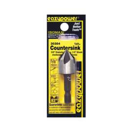 Eazypower Isomax 5/8 in. Tool Steel Countersink Bit 1 pc