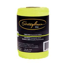 Stringliner 0.5 oz Mason's Line and Reel 540 ft. Yellow Twisted