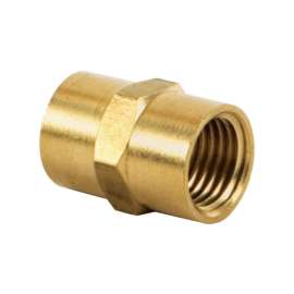 Bostitch Brass Coupler 1/4 in. Female 1 pc