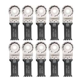 Fein StarlockPlus 1-1/8 in. X 2 in. L Bi-Metal Saw Blade Set 10 pk