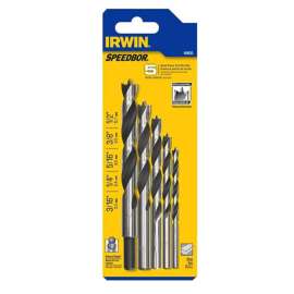 Irwin Steel Drill Bit Set 5 pc