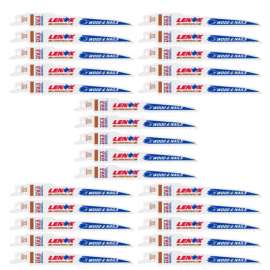 LENOX LUMBERWOLF 6 in. Bi-Metal Reciprocating Saw Blade 6 TPI 25 pk
