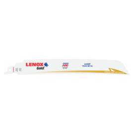 Lenox Gold 9 in. Bi-Metal Reciprocating Saw Blade 10 TPI 5 pk