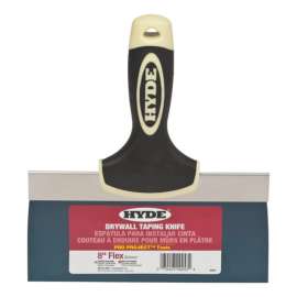 Hyde Pro Project Blue Steel Taping Knife 8 in. W X 9.3 in. L