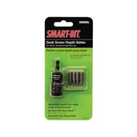 Starborn Smart-Bit Stainless Steel Screw Depth Setter Kit 6 pc