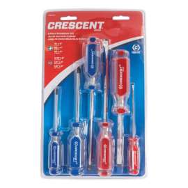 Crescent Phillips/Slotted Screwdriver Set 6 pc