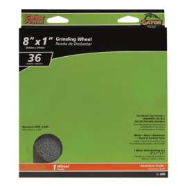 Gator 8 in. D X 1 in. in. Grinding Wheel