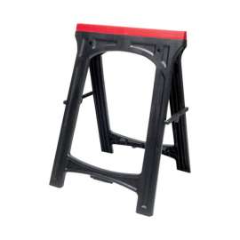 Performance Tool 30 in. H X 22-3/8 in. W X 16-1/2 in. D Adjustable Sawhorse Set 300 lb. cap. 2 pk