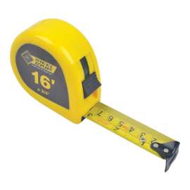 Steel Grip 16 ft. L X 0.75 in. W Tape Measure 1 pk