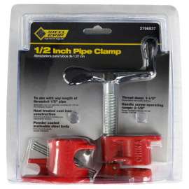 Steel Grip 1-1/2 in. D Pipe Clamp 1 pc