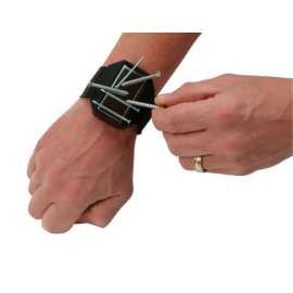 Performance Tool 17 in. L X 4.20 in. W Black Magnetic Wristband 12 pc