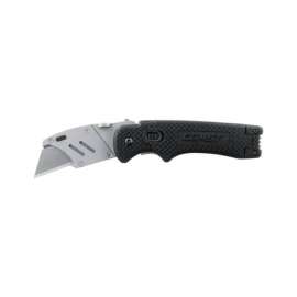 Coast Double Lock Pro 6.81 in. Folding Razor Knife Black 1 pc