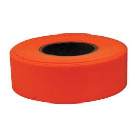 IPG 1.18 in. W X 50 yd L Flagging Ribbon Orange