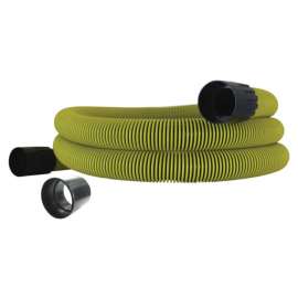 Dustless 25 ft. L X 1.5 in. D Kink Proof Wet/Dry Vac Hose 1 pk