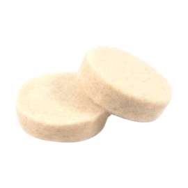 Forney 1 in. Felt Replacement Polishing Wheel 2 pc