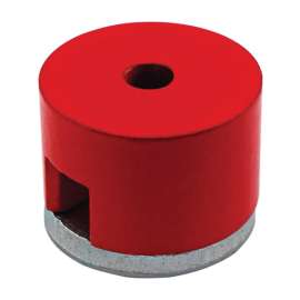 Magnet Source 1 in. L X 1 in. W Red Work Holding Magnet 6 lb. pull 1 pc