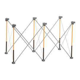 Bora Centipede 24 in. L X 48 in. W X 30 in. H Portable Portable Workstation 2500 lb. cap.