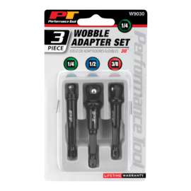 Performance Tool Wobble Adapter Set 3 pc