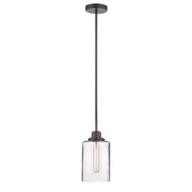 Globe Electric Annecy Dark Bronze 1 lights Pendant Light