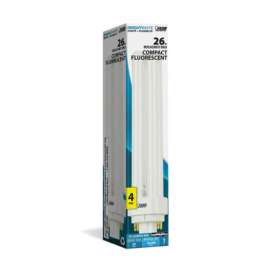 Feit 26 W PL 1.4 in. D X 6.75 in. L CFL Bulb Neutral White Compact 3500 K 1 pk