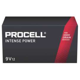 Procell Procell Intense Alkaline 9-Volt 9 V 0.628 Ah Primary Battery PX1604 12 pk
