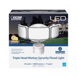 Feit Electric Motion-Sensing Hardwired LED White Security Floodlight