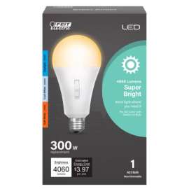 Feit Electric A23 E26 (Medium) LED Bulb Tunable White/Color Changing 300 Watt Equivalence 1 pk