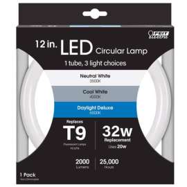 Feit Electric T9 4-Pin LED Tube Light Color Changing 32 Watt Equivalence 1 pk