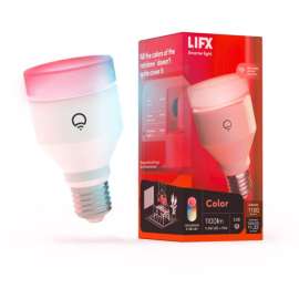 LIFX A19 E26 (Medium) Smart-Enabled LED Smart Bulb Color Changing 75 Watt Equivalence 1 pk