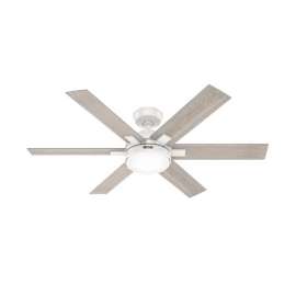 Hunter Fan Georgetown 52 in. White LED Indoor Ceiling Fan