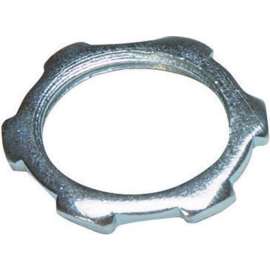 Sigma Engineered Solutions 3/4 in. D Zinc-Plated Steel Electrical Conduit Locknut For Rigid/IMC 100