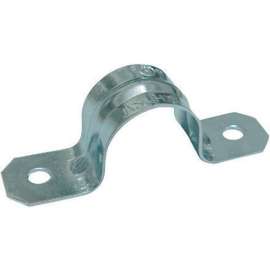 Sigma Engineered Solutions ProConnex 1-1/4 in. D Zinc-Plated Steel 2 Hole Strap 1 pk