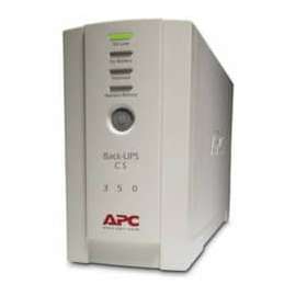 APC by Schneider Electric APC Back-UPS CS 350VA, Tower, 8 Hour Recharge, 6.60 Minute Stand-by, 110 V AC Input
