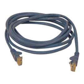 Belkin Cat5e Network Cable - RJ-45 Male Network - RJ-45 Male Network - 10ft - Blue