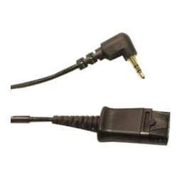 Poly Plantronics Telephone Cable, Sub-mini phone Male, Male Proprietary, 18"