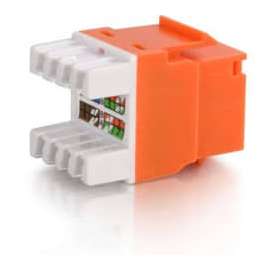 C2G Cat5E RJ45 UTP Keystone Jack