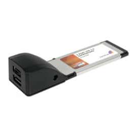 StarTech.com 2 Port ExpressCard Laptop USB 2.0 Adapter Card